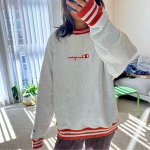 Champion reverse waive crewneck sweatshirts L